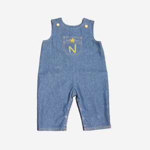 Denim Dungaree with Front Pocket